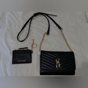 Steve madden crossbody and card holder set